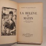 Couverture du livre Estimation du livre « la Relève du Matin. Frontispice de Jacques Dupont. »