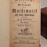 Couverture du livre Estimation du livre « beiträge zum Gebrauche der Mathematik und deren Anwendung. »