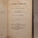 Couverture du livre Estimation du livre « de l’Eglise gallicane dans son rapport avec le souverain pontife, pour servir de suite à l’ouvrage intitulé Du Pape ; par M. le Comte de Maistre. [SUIVI DE:] Considérations sur la France, par M. le Comte Jph de Maistre […]. Nouvelle édition. [ET DE:] Essai sur le Principe générateur des Constitutions politiques et des autres institutions humaines, par M le Comte de Maistre. »