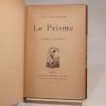 Couverture du livre Estimation du livre « le Prisme. Poésies diverses. »