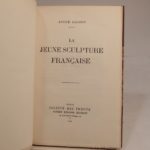 Couverture du livre Estimation du livre « la jeune sculpture française. »