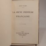 Couverture du livre Estimation du livre « la jeune peinture française. »