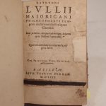 Couverture du livre Estimation du livre « raymondi Lullii Majoricani Philosophi suitemporais doctissimi libelli aliquot Chemici […] »