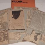 Couverture du livre Estimation du livre « clichés d’imprimerie sur papier pour les Oeuvres de Villon. Illustrations de Dubout. »