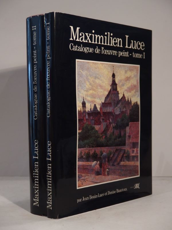 Couverture du livre Estimation du livre « maximilien Luce. Catalogue de l’oeuvre peint. Tome 1. Tome 2. »