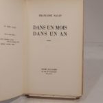 Couverture du livre Estimation du livre « dans un mois dans un an. Roman. »