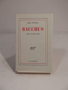Estimation Edition originale - Couverture du livre Estimation du livre « bacchus. Pièce en trois actes. »