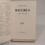 Couverture du livre Estimation du livre « bacchus. Pièce en trois actes. »