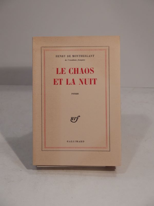 Couverture du livre Estimation du livre « le Chaos et la Nuit. Roman. »