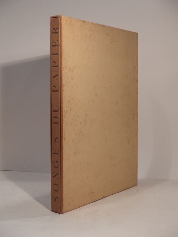 Couverture du livre Estimation du livre « songes du papier. avec des gravures de Daragnès, Galanis et de Luc-Albert Moreau. »