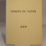 Couverture du livre Estimation du livre « songes du papier. avec des gravures de Daragnès, Galanis et de Luc-Albert Moreau. »