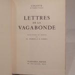 Couverture du livre Estimation du livre « lettres de la Vagabonde. Texte établi et annoté par Cl. Pichois et R. Forbin. »