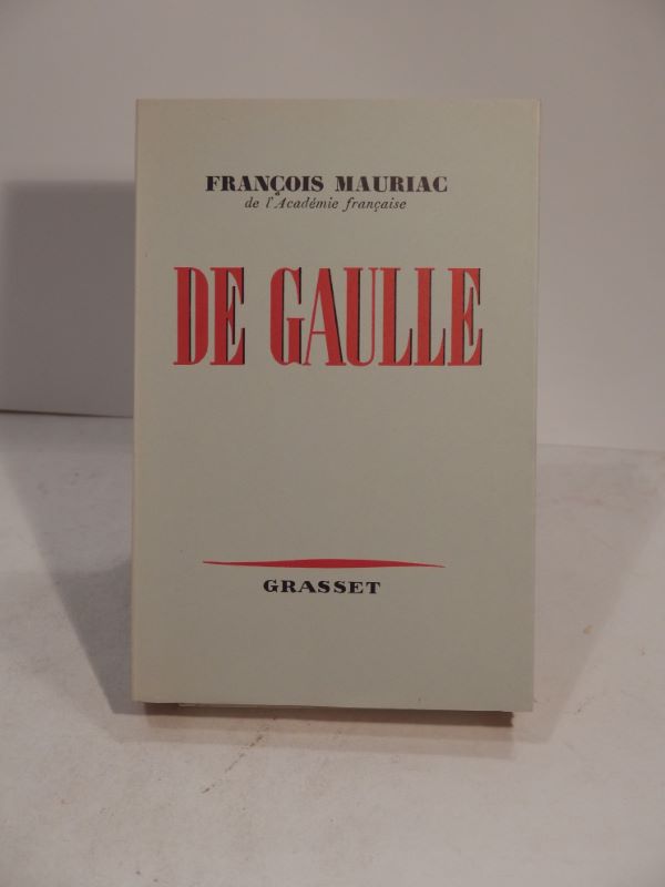 Couverture du livre Estimation du livre « de Gaulle. »