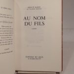 Couverture du livre Estimation du livre « au Nom du Fils. »