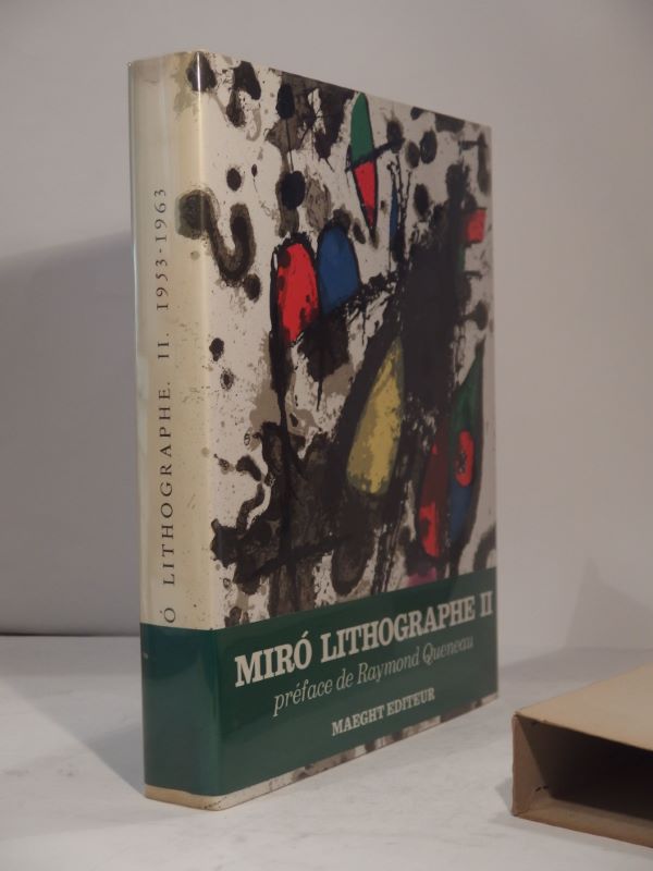 Couverture du livre Estimation du livre « joan Miro Lithographe II 1953-1963. Préface de Raymond Queneau. »