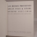 Couverture du livre Estimation du livre « les Heures précieuses. Golay Fils & Stahl. Genève 1837-1940. Musée de l’Horlogerie et de l’Emaillerie. »