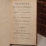 Couverture du livre Estimation du livre « séances des Ecoles normales, recueillies par des sténographes, et revues par les professeurs. Nouvelle édition. [ET:] Débats. »