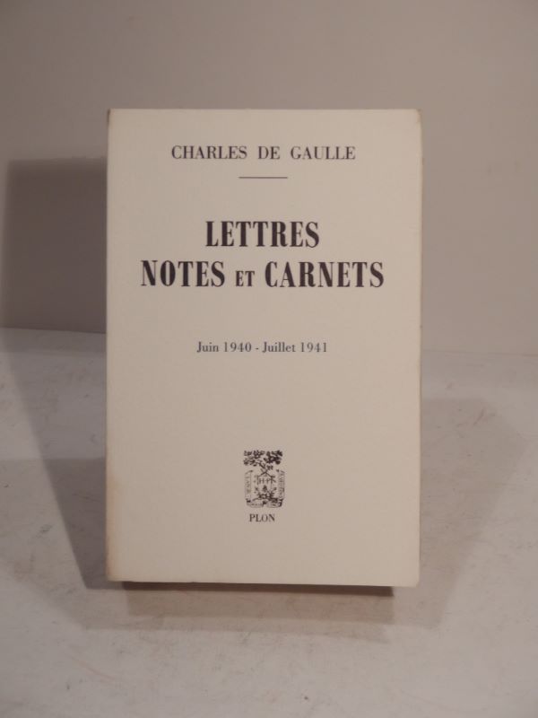 Couverture du livre Estimation du livre « lettres, Notes et Carnets. Juin 1940 – Juillet 1941. Suivi d’un Complément pour les années 1905-Juin 1940. »