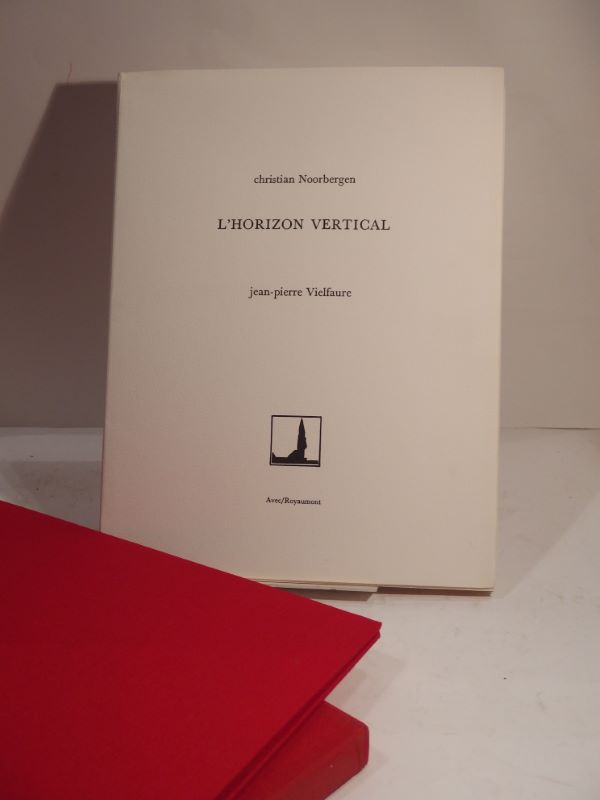 Couverture du livre Estimation du livre « christian Noorbergen : L’horizon vertical. Jean-Pierre Vielfaure : lithographies : Quand la banquise devient opéra. »