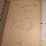 Couverture du livre Estimation du livre « atlas linguistique de la France, publié par J. Gilliéron et E. Edmont »