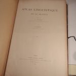 Couverture du livre Estimation du livre « atlas linguistique de la France, publié par J. Gilliéron et E. Edmont »