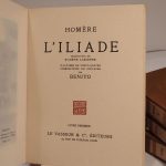 Couverture du livre Estimation du livre « l’Iliade et L’Odyssée. — L’Iliade. Traduction de Eugène Lasserre. Illustrée de vingt-quatre compositions en couleurs par Benito. — L’Odyssée. Traduction de Médéric Dufour et Jeanne Raison. Illustrée de vingt-quatre compositions en couleurs par Benito. »