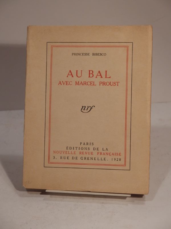 Couverture du livre Estimation du livre « au Bal avec Marcel Proust »