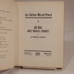 Couverture du livre Estimation du livre « au Bal avec Marcel Proust »