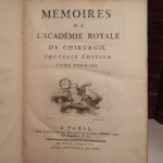 Couverture du livre Estimation du livre « mémoires de l’Académie de Chirurgie. Tomes 1 à 5. »