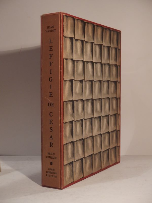 Couverture du livre Estimation du livre « l’Effigie de César. Récit de Jean Variot orné de bois gravés par Jean Chièze. »