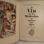 Couverture du livre Estimation du livre « le Vin et les Médecins à travers les âges. Illustrations de Van Rompaey. »