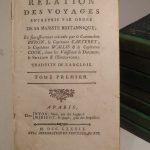 Couverture du livre Estimation du livre « relation des Voyages entrepris par ordre de Sa Majesté britannique, et successivement exécutés par le Commodore Byon, le Capitaine Carteret, le Capitaine Wallis et le Capitaine Cook, dans les vaisseaux le Dauphin, le Swallow et l’Endeavour ; traduite de l’anglois. Voyages autour du Monde. »