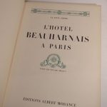 Couverture du livre Estimation du livre « le Style Empire : L’Hôtel Beauharnais à Paris. Notice par Edouard Driault. »