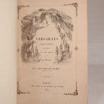 Couverture du livre Estimation du livre « versailles ancien et moderne, par le Comte Alexandre de Laborde. Orné de plus de 800 gravures. »
