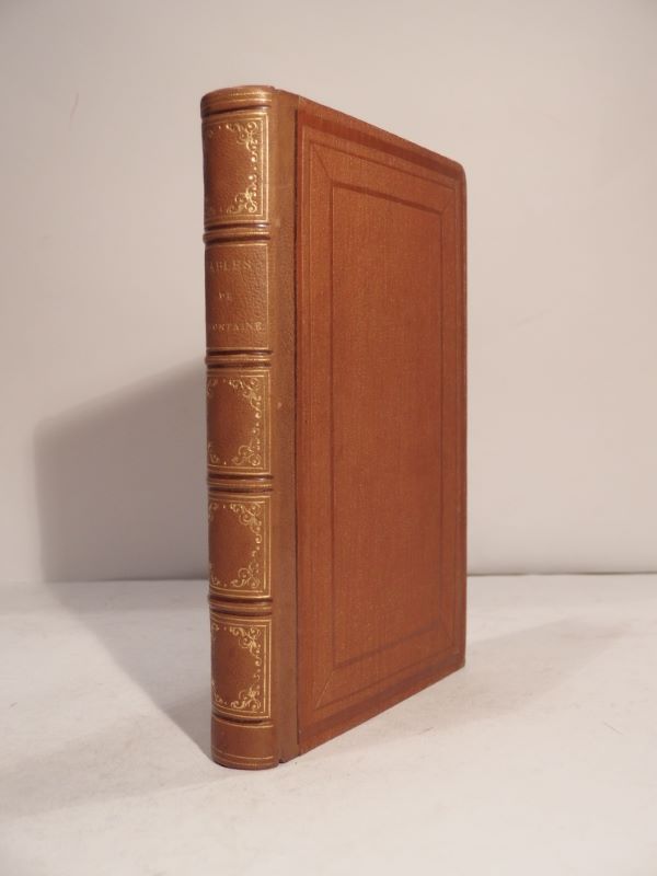 Couverture du livre Estimation du livre « fables de La Fontaine. Edition illustrée par J. David, T. Johannot, V. Adam, F. Grenier et Schaal. »
