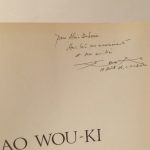 Couverture du livre Estimation du livre « zao Wou-ki »
