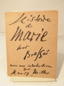 Estimation Beaux-Arts - Couverture du livre Estimation du livre « histoire de Marie. Avec une introduction par Henry Miller »