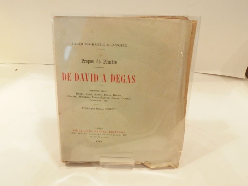 Couverture du livre Estimation du livre « propos de peintres. De David à Degas. Préface de Marcel Proust »