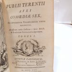 Couverture du livre Estimation du livre « publii Terentii Afri Comoediae Sex, ad optimorum exemplarium fidem recensitae »