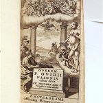 Couverture du livre Estimation du livre « operum P. Ovidii Nasonis editio nova. »