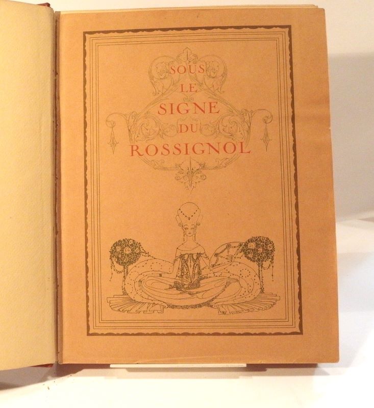 Couverture du livre Estimation du livre « sous Le Signe du rossignol »