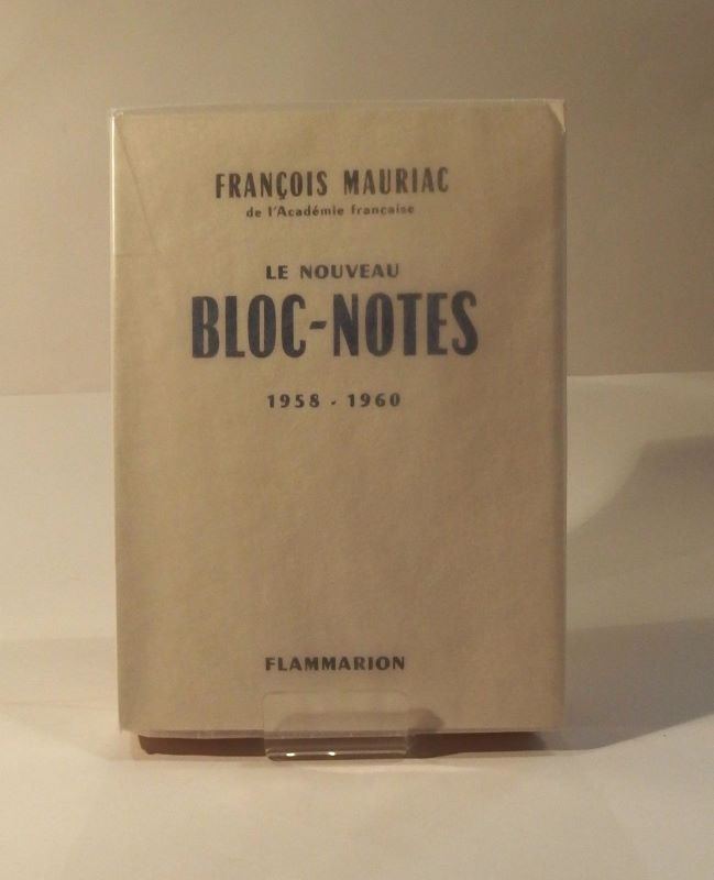 Couverture du livre Estimation du livre « le Nouveau bloc-notes. 1958-1960. »