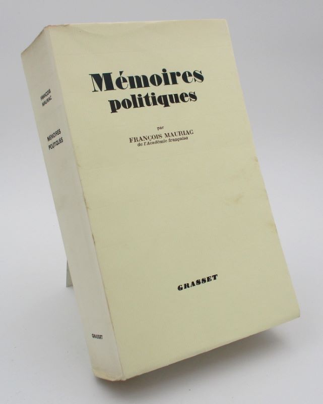 Couverture du livre Estimation du livre « mémoires politiques. »