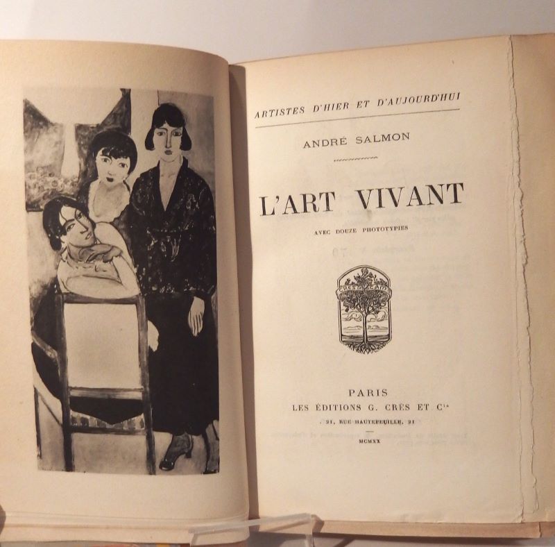 Couverture du livre Estimation du livre « l’Art Vivant »