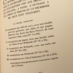 Couverture du livre Estimation du livre « le Postulat. Récit orné de huit lithographies originales hors-texte de Berthold Mahn »