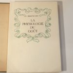 Couverture du livre Estimation du livre « la Physiologie du goût. Ou Méditation de gastronomie transcendante. Ouvrage théorique, historique, et à l’ordre du jour dédié aux gastronomes parisiens »