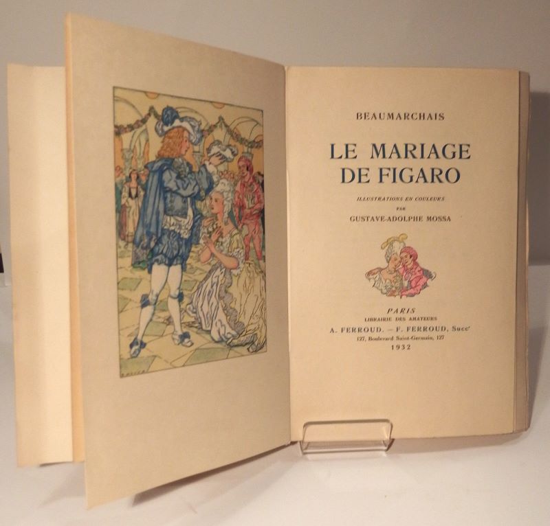 Couverture du livre Estimation du livre « le Mariage de Figaro »