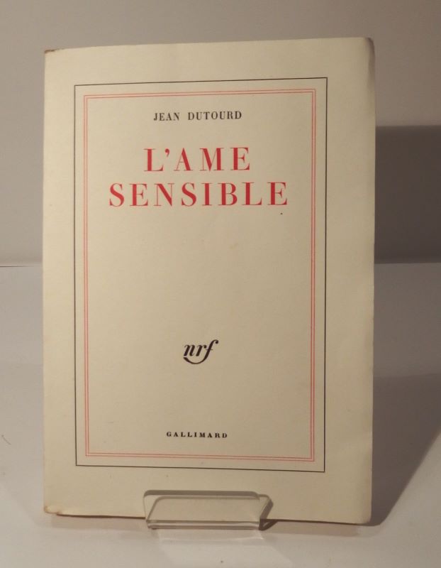 Couverture du livre Estimation du livre « l’Ame sensible »