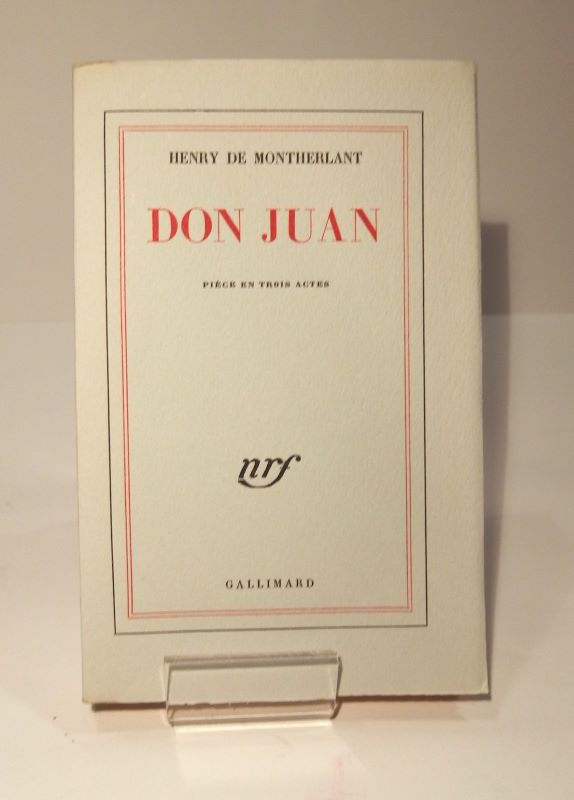 Couverture du livre Estimation du livre « don Juan. Pièce en trois actes »
