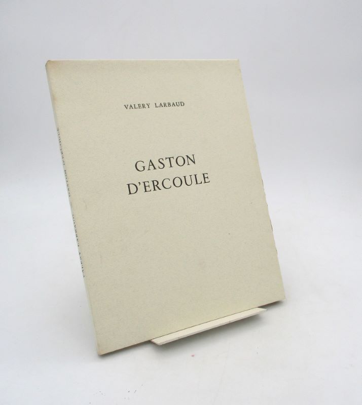 Couverture du livre Estimation du livre « gaston d’Ercoule »